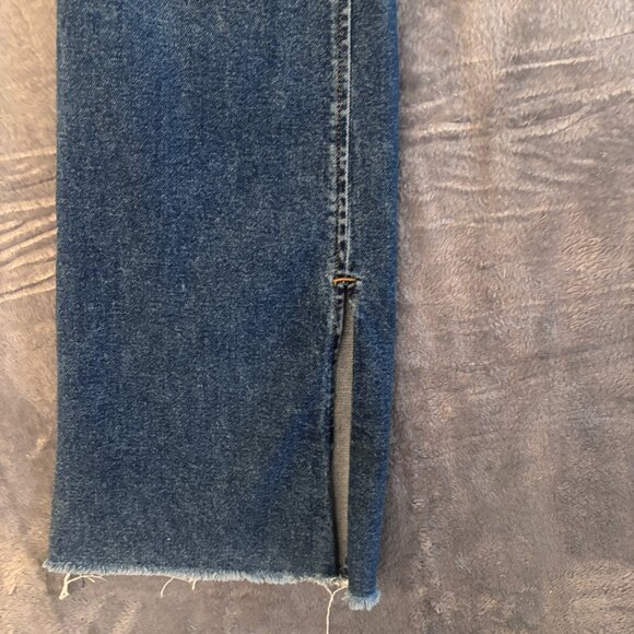 Rag & Bone Women’s Jeans Size 26 Kick Flare Raw Hem Blue - Picture 6 of 16